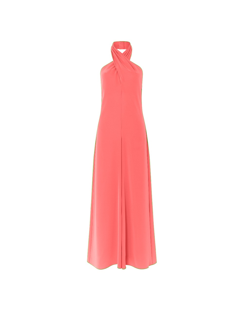 pertegaz Mono largo cuello halter coral Solo hoy