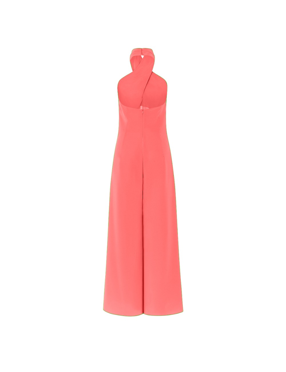 pertegaz Mono largo cuello halter coral Solo hoy