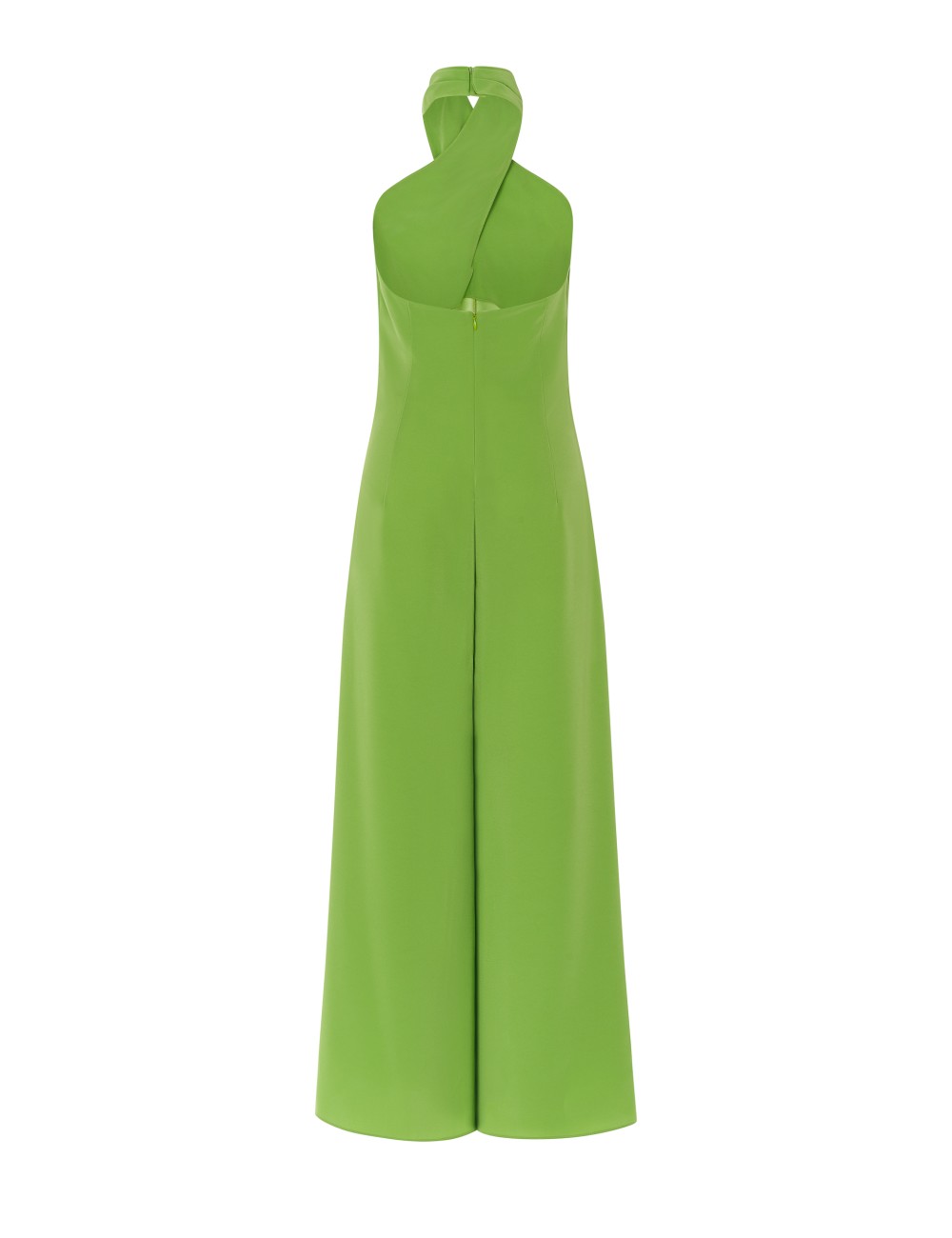 pertegaz Mono largo cuello halter verde Superdescuento