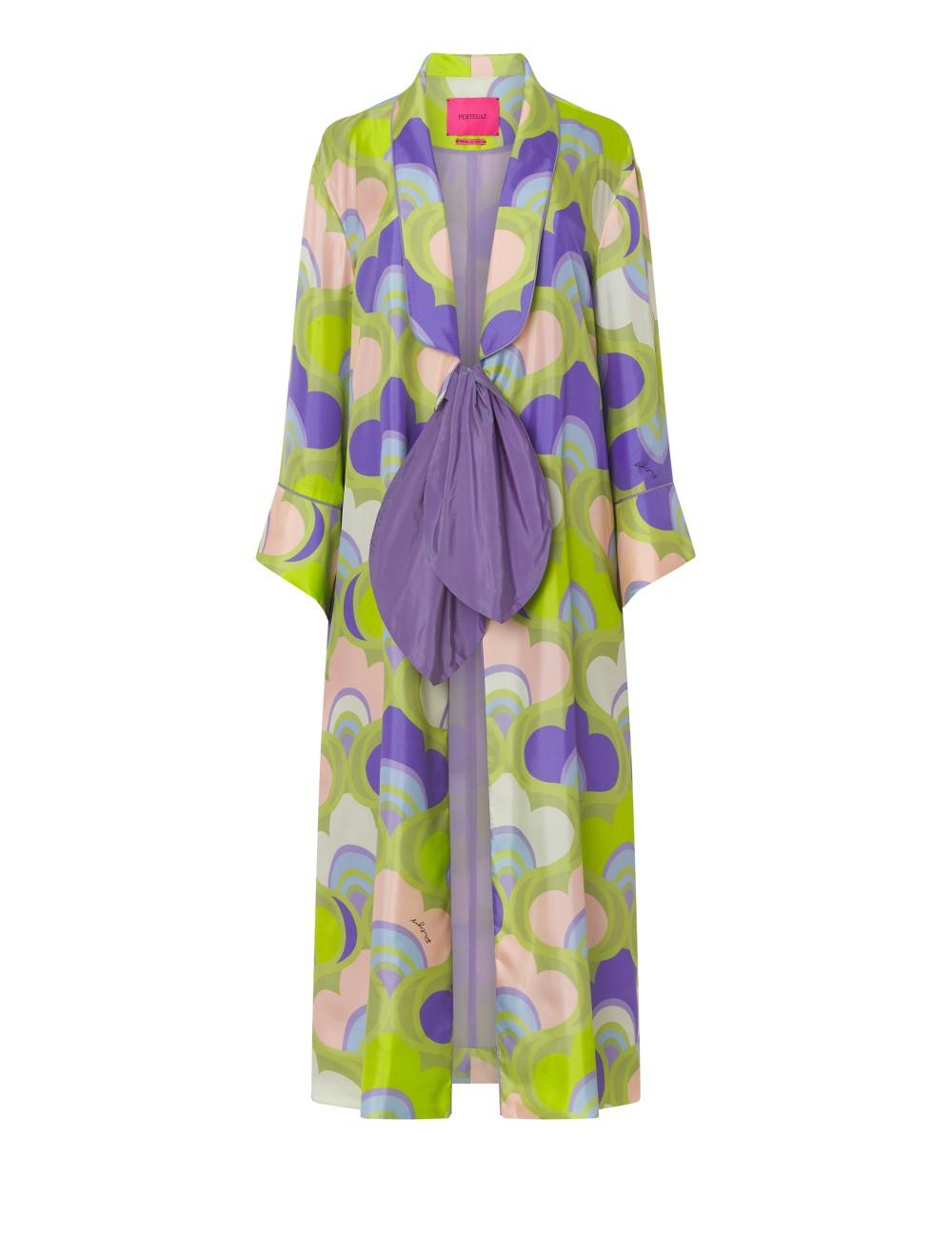 pertegaz Kimono print retro Grandes descuentos