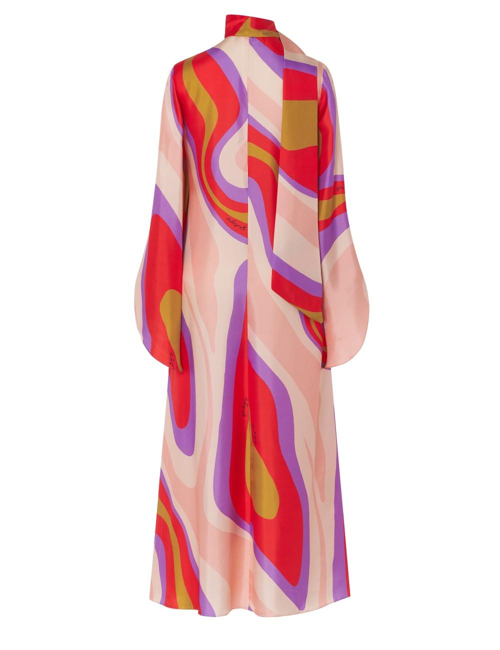 pertegaz Vestido túnica print ondas Precios de Black Friday
