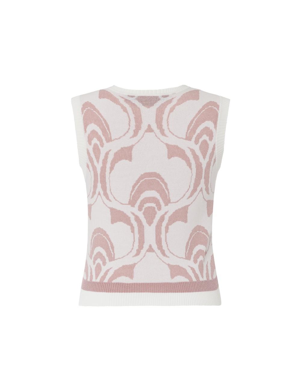 pertegaz Chaleco jacquard print Ofertas