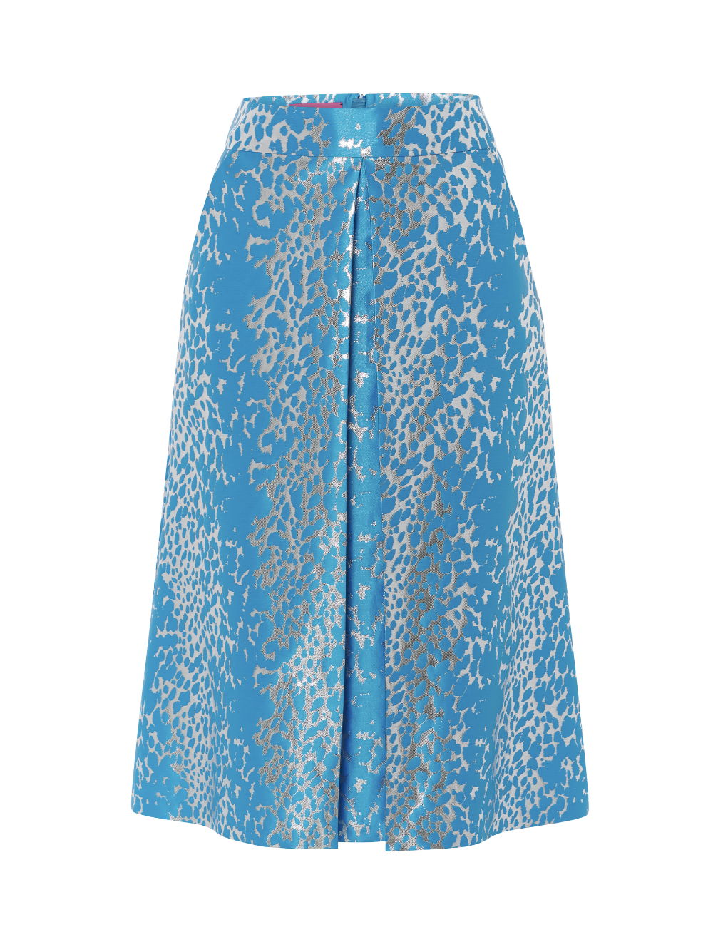 pertegaz Falda midi jacquard lurex Gran oferta