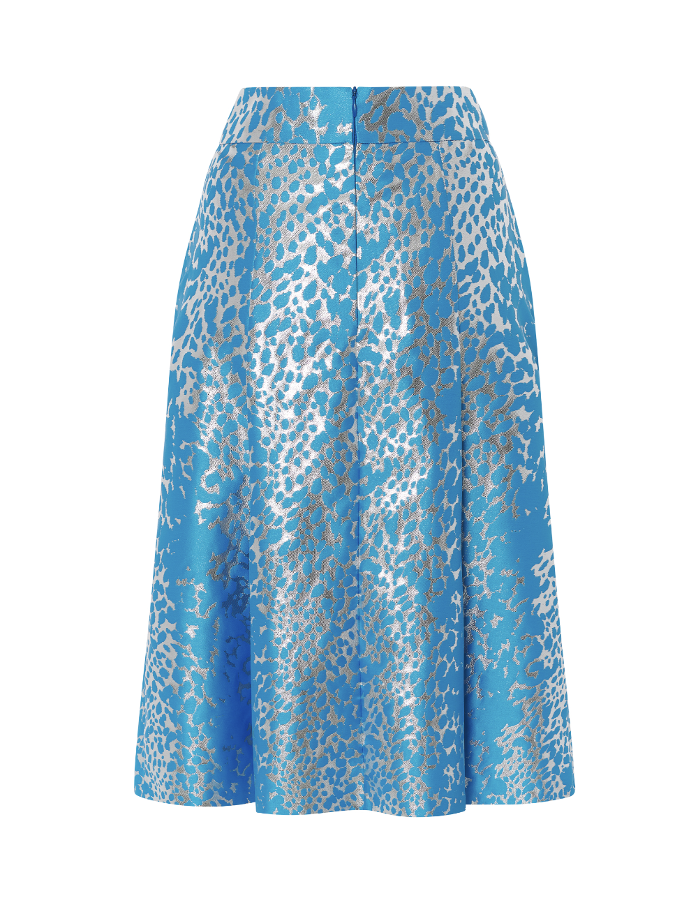 pertegaz Falda midi jacquard lurex Gran oferta