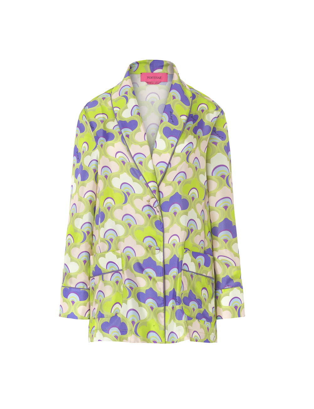 pertegaz Camisa pijamera print retro Últimos 3 días