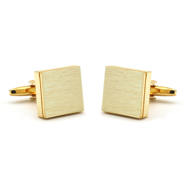 shlax & wing Square Elegant Style Cuff Link for Men Cufflinks Wedding Gold Shiny 87 shlax & wing Square Elegant Style Cuff Link for Men Cufflinks Wedding Gold Shiny 87
