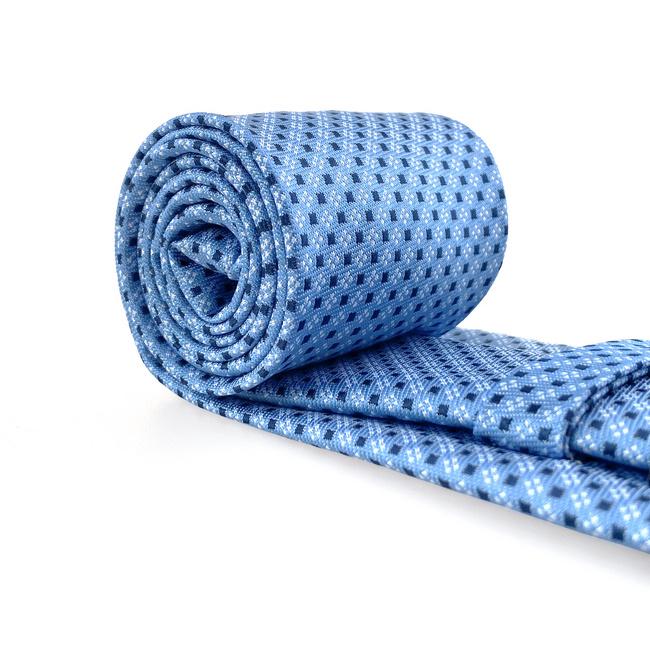 shlax & wing B6 Azure Polka Dots Silk Men’s Ties Necktie Wedding Classic Bow Tie Cufflinks Hanky extra long size Gran oferta