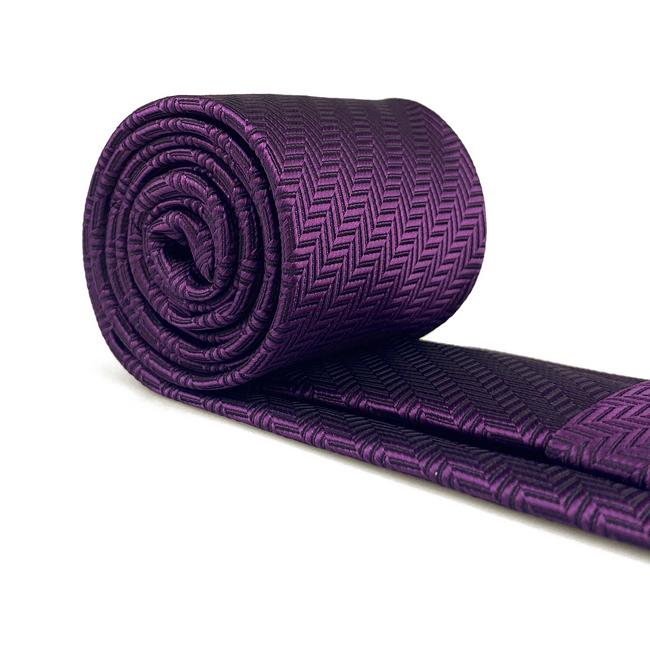 shlax & wing C11 Purple Solid Silk Mens Necktie Tie Wedding Classic Ties for male Dress Accessory Hanky extra long size Rebajas baratas