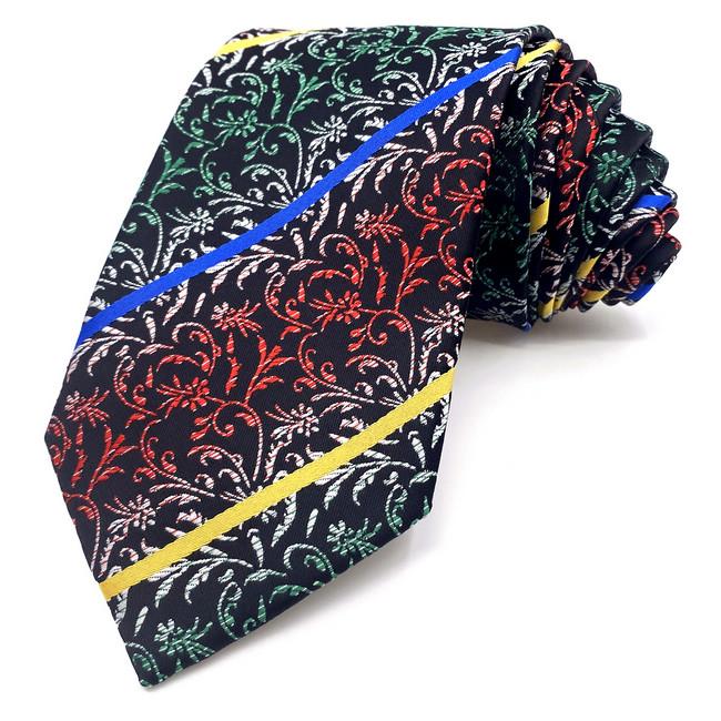 shlax & wing F28 Abstract Multicolor Mens Neckties Set Fashion Silk Extra long size Groom Liquidación