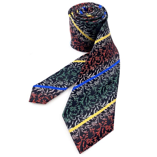 shlax & wing F28 Abstract Multicolor Mens Neckties Set Fashion Silk Extra long size Groom Liquidación
