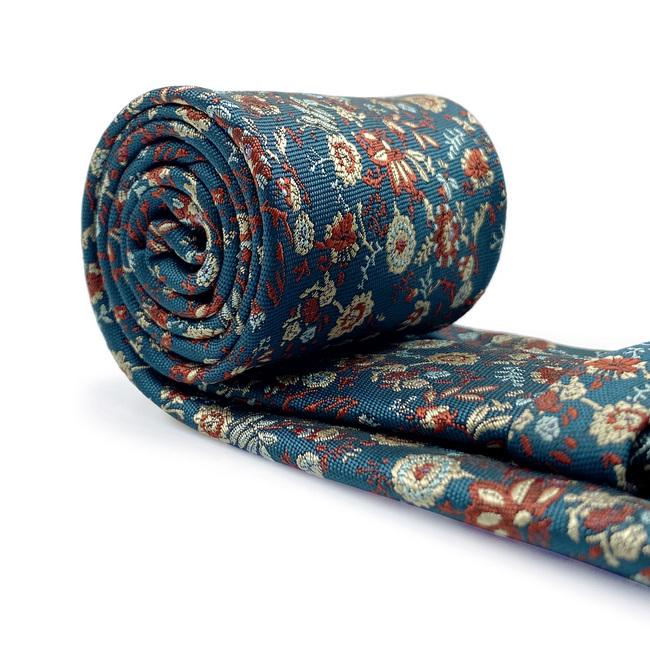 shlax & wing A52 Seaweed Green Floral Mens Neckties Hanky Set Classic Dress Extra Long Size Party Fashion Envío gratis