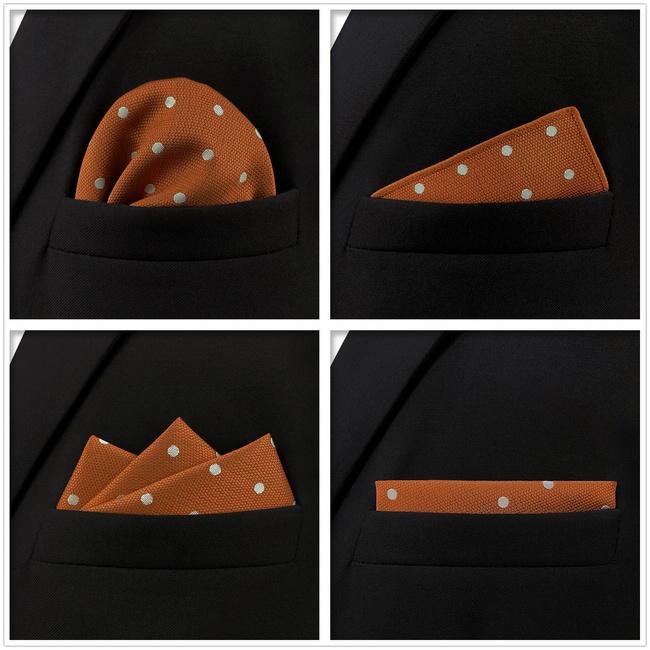 shlax & wing 5 Pieces Assorted Mens Pocket Square Fashion Gift Classic Handkerchiefs Set 2-83 Ofertas