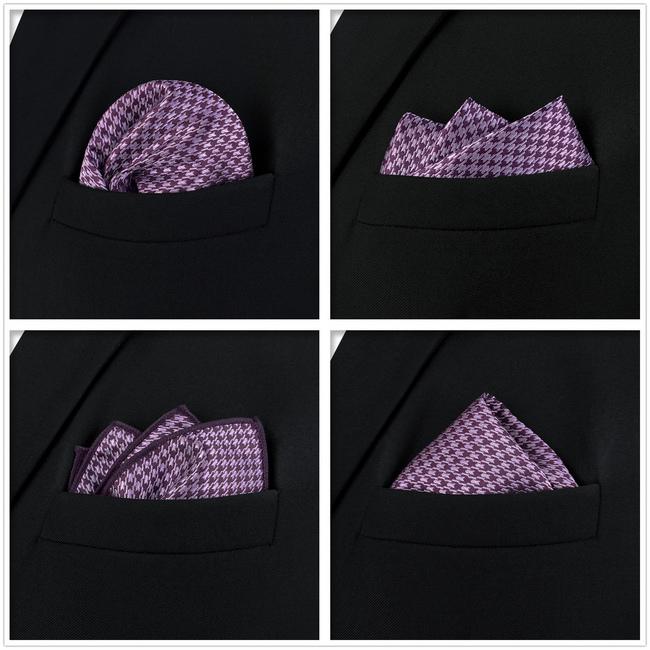 shlax & wing 5 Pieces Assorted Mens Pocket Square Fashion Gift Classic Handkerchiefs Set 2-95 Ofertas