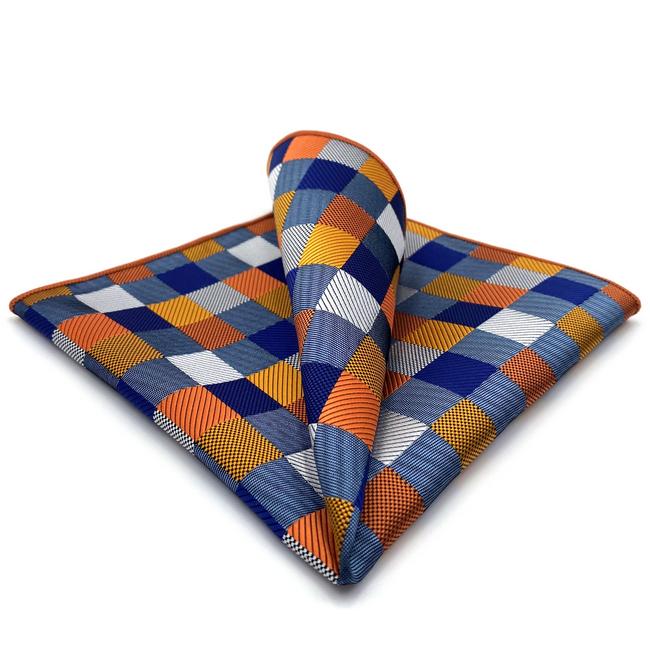 shlax & wing 5 Pieces Assorted Mens Pocket Square Fashion Gift Classic Handkerchiefs Set 3-21 Rebajas de fábrica