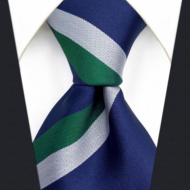 shlax & wing A71 Multicolor Striped Mens Neckties Wedding Classic Party Fashion Oferta especial