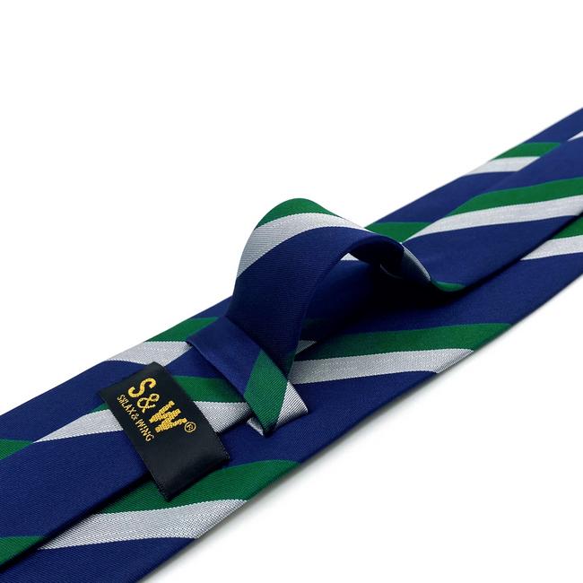 shlax & wing A71 Multicolor Striped Mens Neckties Wedding Classic Party Fashion Oferta especial