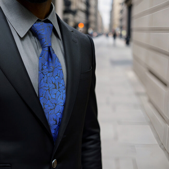 shlax & wing A75 Blue Pattern Mens Neckties Pocket Square Set Fashion Business Accessory Extra Long Size Tie Últimos 3 días