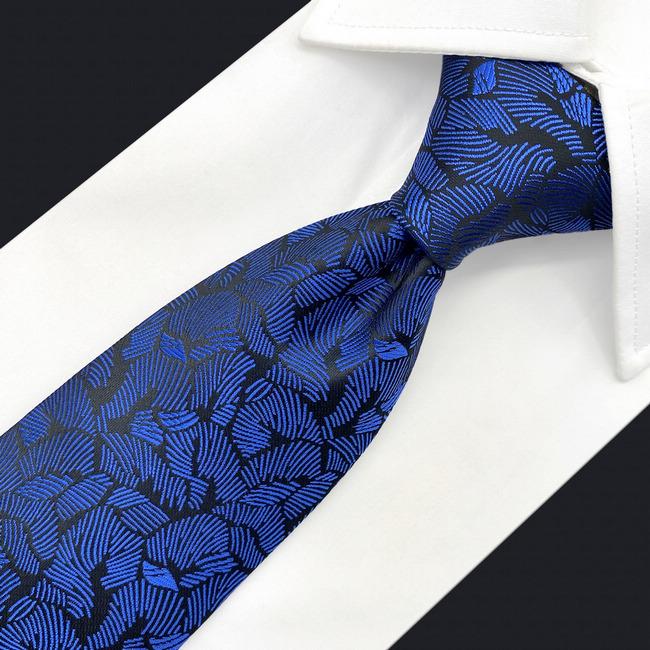 shlax & wing A75 Blue Pattern Mens Neckties Pocket Square Set Fashion Business Accessory Extra Long Size Tie Últimos 3 días