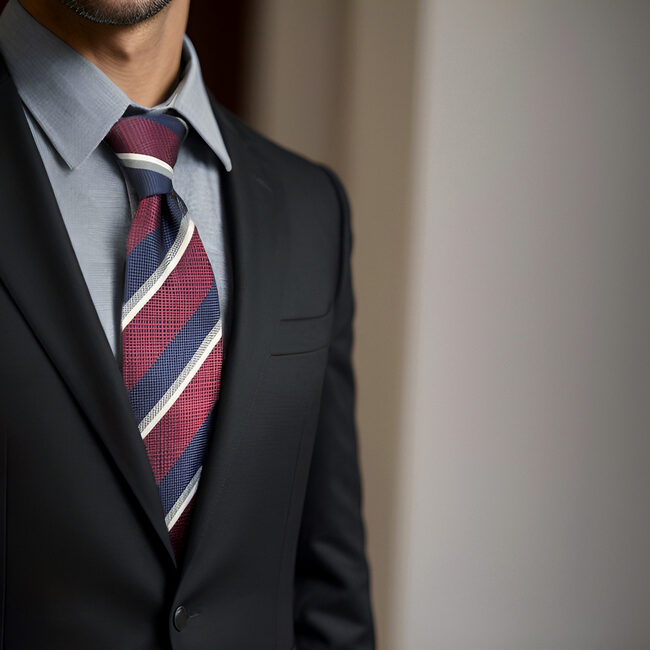 shlax & wing A79 Red Blue Striped Mens Necktie Pocket Square Set Fashion Gift Business Extra Long Size Tie Último día