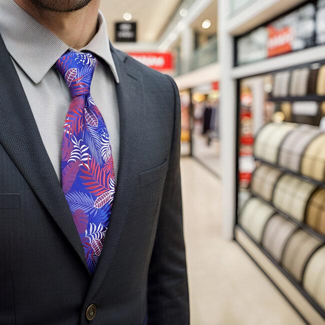 shlax & wing A91 Blue Red Abstract Mens Necktie Pocket Square Set Wedding Fashion Extra Long Size Brand New Dress Grandes ahorros