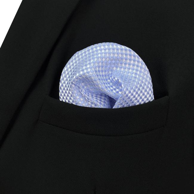 shlax & wing EH25 Lavender Solid Purple Silk Mens Pocket Square Wedding Fashion Handkerchief Novelty Dress Hanky Envío gratis