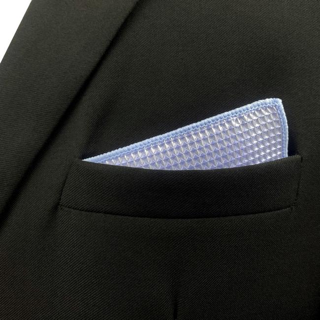 shlax & wing EH25 Lavender Solid Purple Silk Mens Pocket Square Wedding Fashion Handkerchief Novelty Dress Hanky Envío gratis