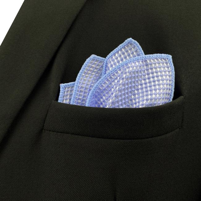 shlax & wing EH25 Lavender Solid Purple Silk Mens Pocket Square Wedding Fashion Handkerchief Novelty Dress Hanky Envío gratis