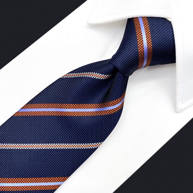 shlax & wing A97 Blue Striped Mens Neckties Pocket Square Set Gift Fashion Party Novelty Business 63″ Grandes ahorros