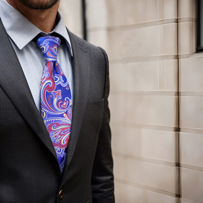 shlax & wing B34 Multicolor Geometric Mens Neckties Pocket Square Set Party Fashion Extra Long Size Wedding Gift En línea