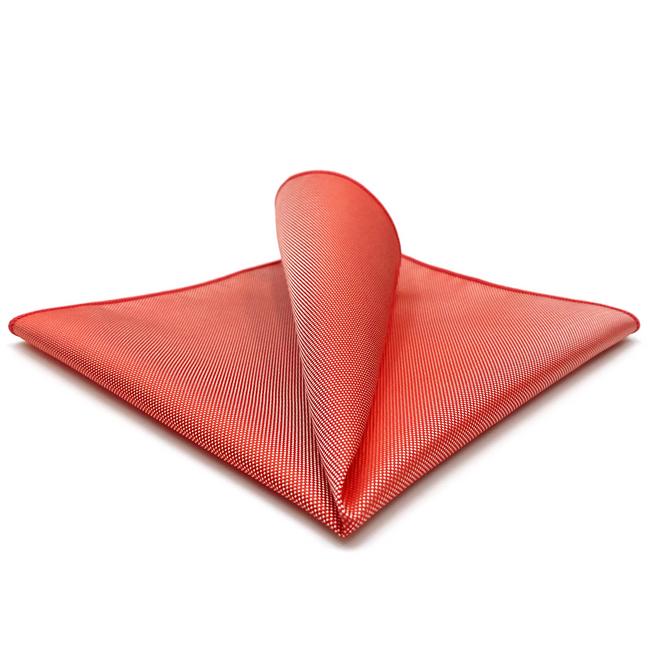 shlax & wing HH33 Red Solid Silk Mens Pocket Square Wedding Classic Handkerchief Dress Fashion Hanky En oferta