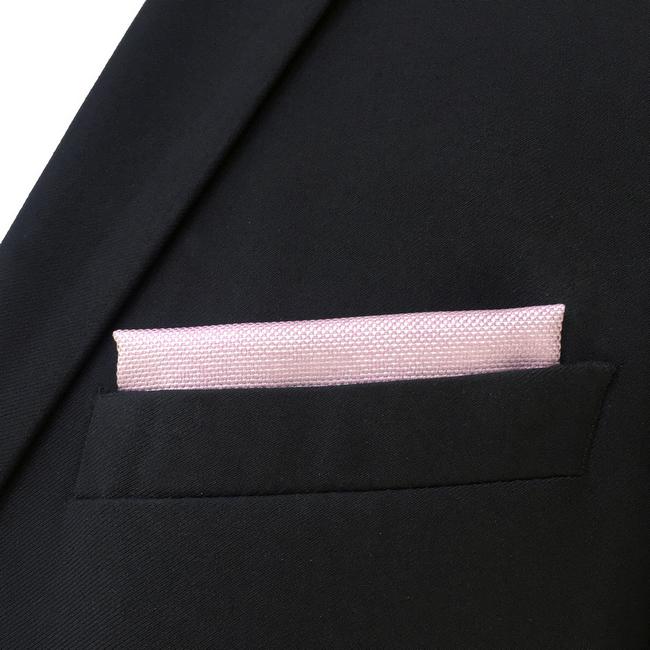 shlax & wing FH8 Baby pink Solid Silk Mens Pocket Square Wedding Brand New Handkerchief Classic Fashion Hanky Últimos 3 días
