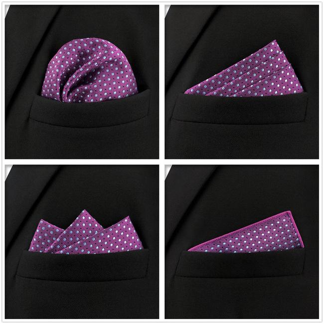 shlax & wing 5 Pieces Mens Pocket Square Fashion Gift Classic Assorted Handkerchiefs Set 1-76 Solo queda un día