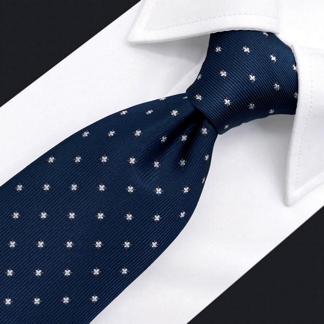 shlax & wing B46 Navy Blue Floral Mens Necktie Set Fashion Pocket Square Classic Extra Long Size Ofertas de temporada