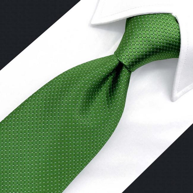 shlax & wing B50 Green Solid Mens Necktie Set Fashion Pocket Square Classic Extra Long Size Wedding Precio ultrabajo