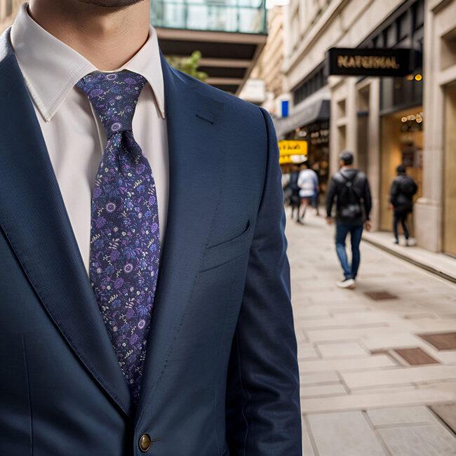 shlax & wing B52 Purple Floral Mens Neckties Pocket Square Set Classic Dress Party Fashion Extra Long Size Wedding Ventas relámpago
