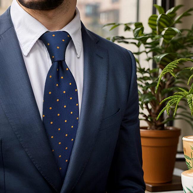 shlax & wing B54 Blue Polka Dots Mens Neckties Pocket Square Set Classic Fashion Business Extra Long Size Tienda