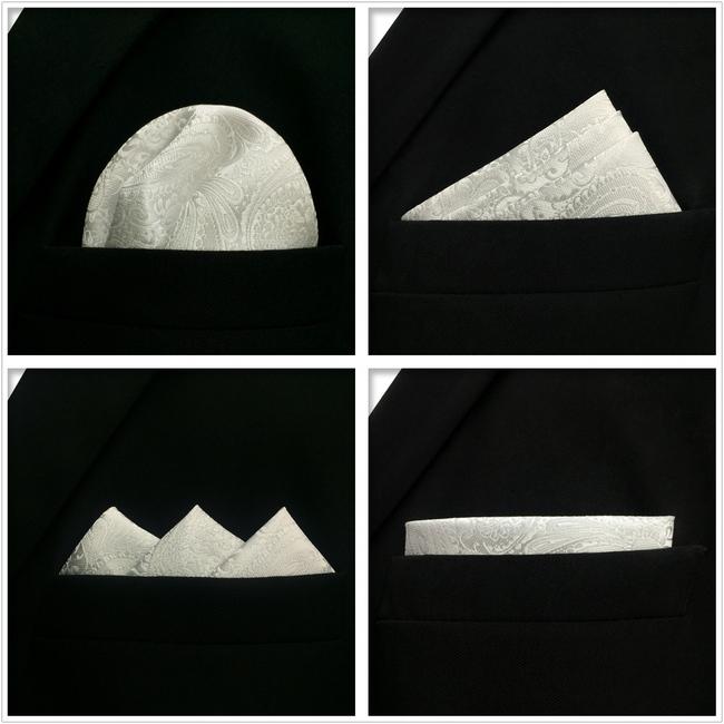 shlax & wing 5 Pieces Mens Pocket Square Assorted Fashion Gift Classic Handkerchiefs Set 1-68 Precios de Black Friday