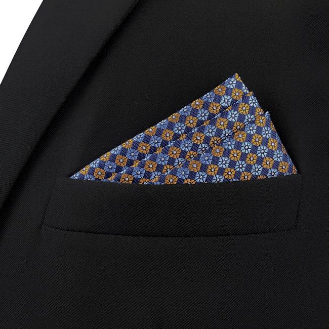 shlax & wing AH68 Multicolor Floral Mens Pocket Square Fashion Groom Dress Gift Handkerchief Outlet online
