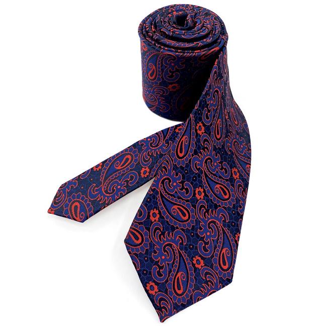 shlax & wing J15 Mens Neckties Navy Blue Red Paisley Wedding Party Fashion 63″ Ties for Male Classic Novelty Rebajas de fábrica