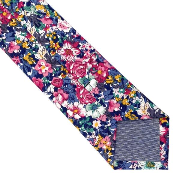 shlax & wing Men’s Skinny Necktie Multicolor Floral Fashion Cotton 6cm Gift Wedding Party Casual Gravatas Liquidación