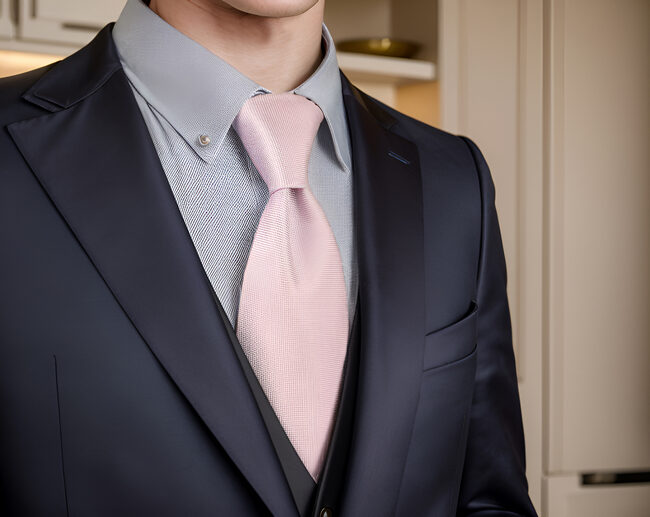 shlax & wing F8 Baby pink Solid Men Necktie Set Silk Fashion Ties for male Wedding XL Gift Hanky Venta caliente