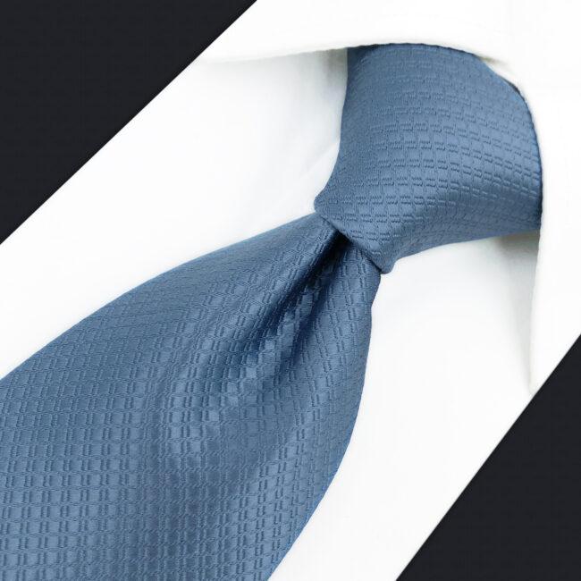 shlax & wing H28 Blue Solid Men Necktie Set Silk Fashion Ties for male Wedding Extra Long Size 63″ Gift Hanky En oferta