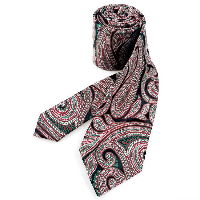 shlax & wing D8 Paisley Multicolor Mens Necktie Silk Wedding Classic Extra long size 63″ Brand New Fashion Ties for male Hanky Gran oferta