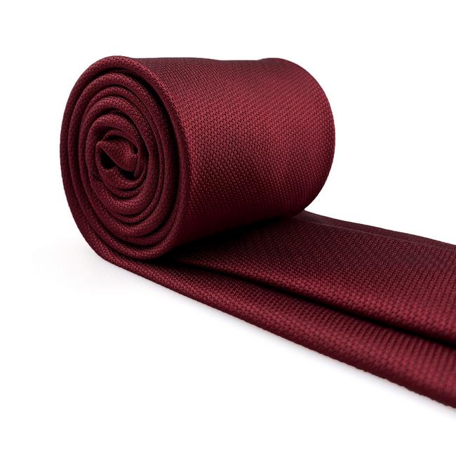 shlax & wing C33 Classic Red Solid Mens Necktie Silk Brand New extra long size Ties for male Fashion Wedding Acceossories Hanky Los más vendidos
