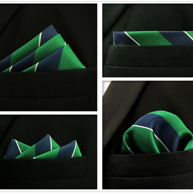 shlax & wing 5 Pieces Assorted Fashion Mens Pocket Square Classic Handkerchiefs Set 54 Ventas relámpago