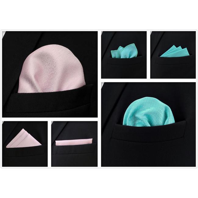 shlax & wing 5 Pieces Mens Pocket Square Pack Assorted Classic Handkerchiefs 57 Rebajas online