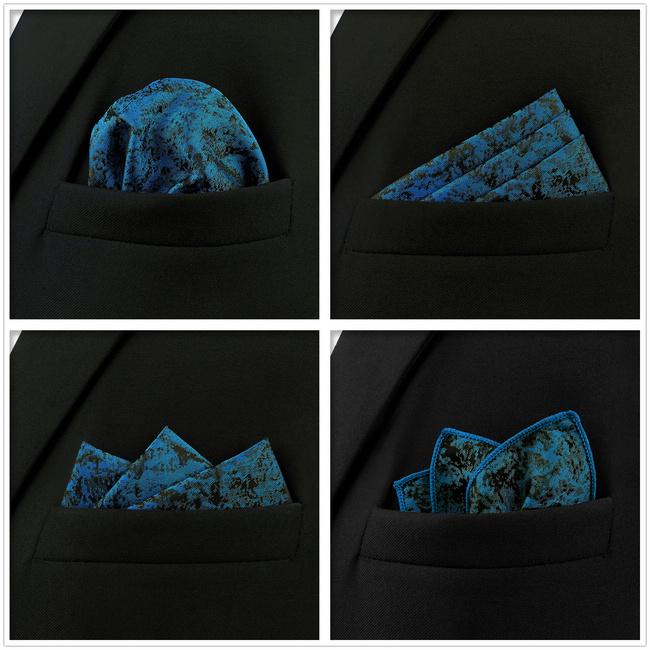 shlax & wing Mens Pocket Square Set 5 Pieces Assorted Classic Handkerchiefs 1-74 Envío gratis