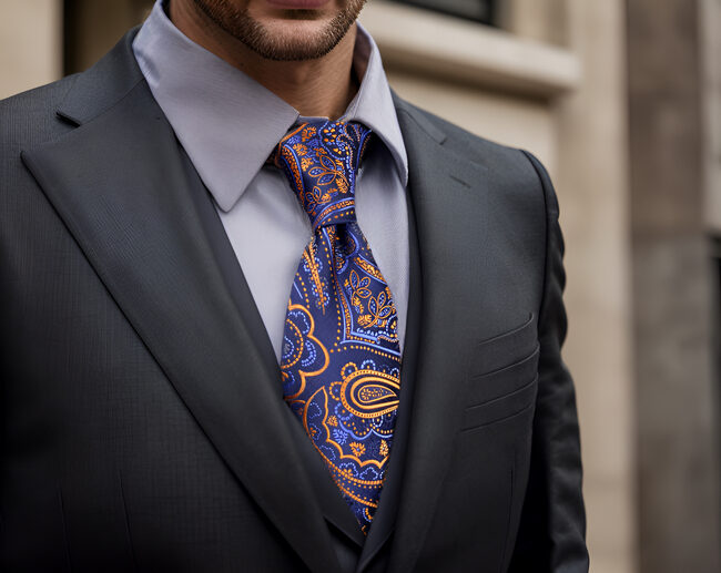 shlax & wing Q8 Floral Azure Golden Yellow Royal Blue Mens Necktie Ties Bow Tie 100% Silk Jacquard Woven Envío internacional gratuito