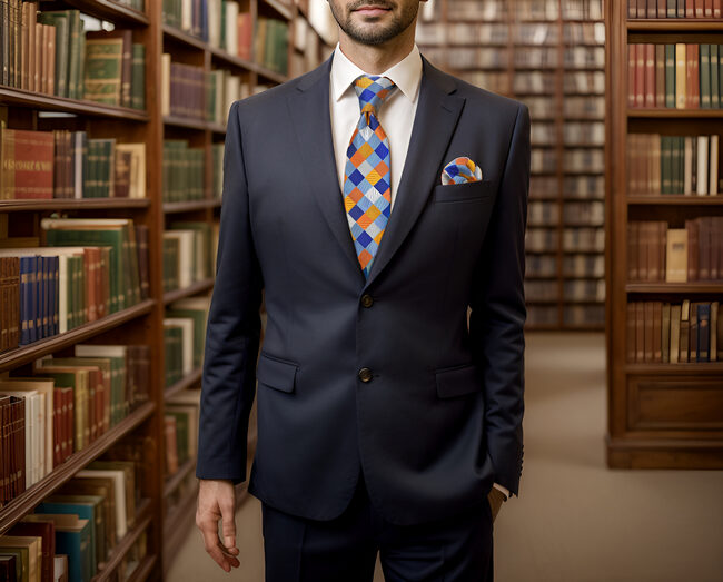 shlax & wing S17 Checked Multicolor Mens Ties Neckties 100% Silk Jacquard Woven Gift For Men Ahorra y exporta