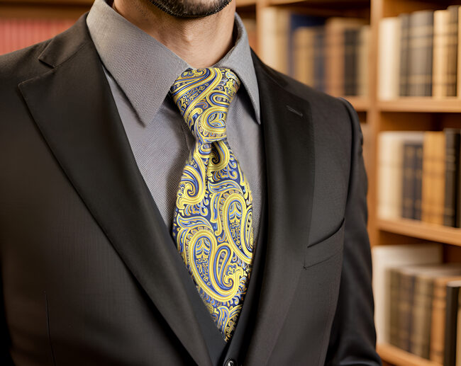 shlax & wing U13 Paisley Orange Blue Navy Mens Necktie Ties 100% Silk Jacquard Woven En oferta